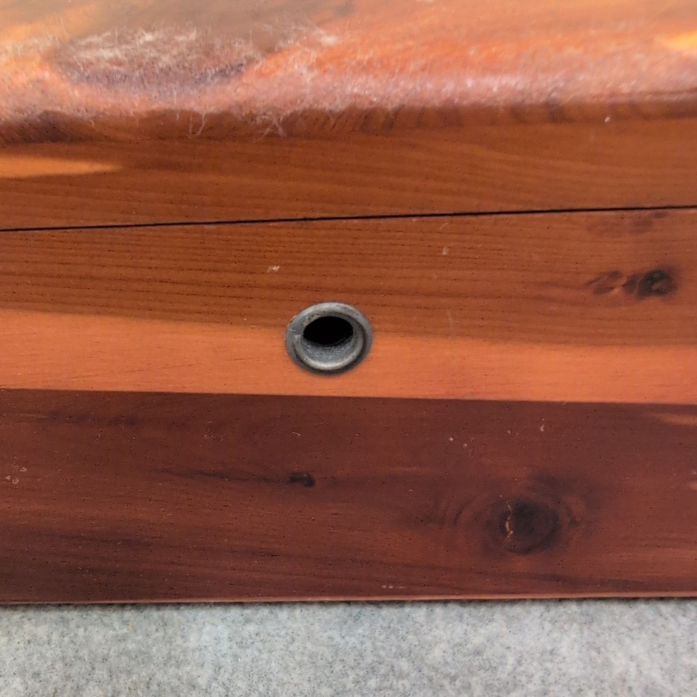 Vintage Lane Cedar Chest Miniature Salesman Sample George Cater Furniture Box - Picture 3 of 12